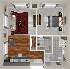 HydePark_OneBedroom_V1